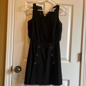 Loft Black Dress, Size 00P